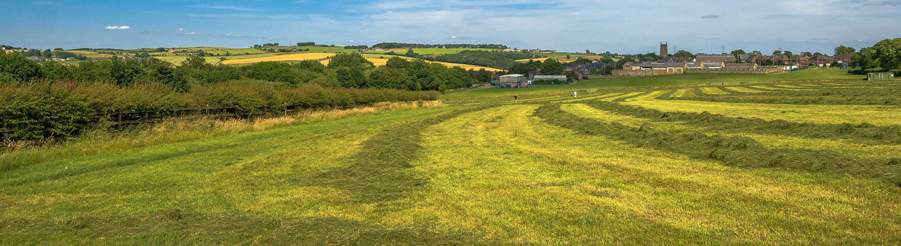 Penistone viewed from the Recreation Ground