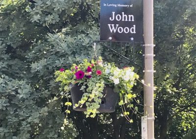 John Wood hanging basket