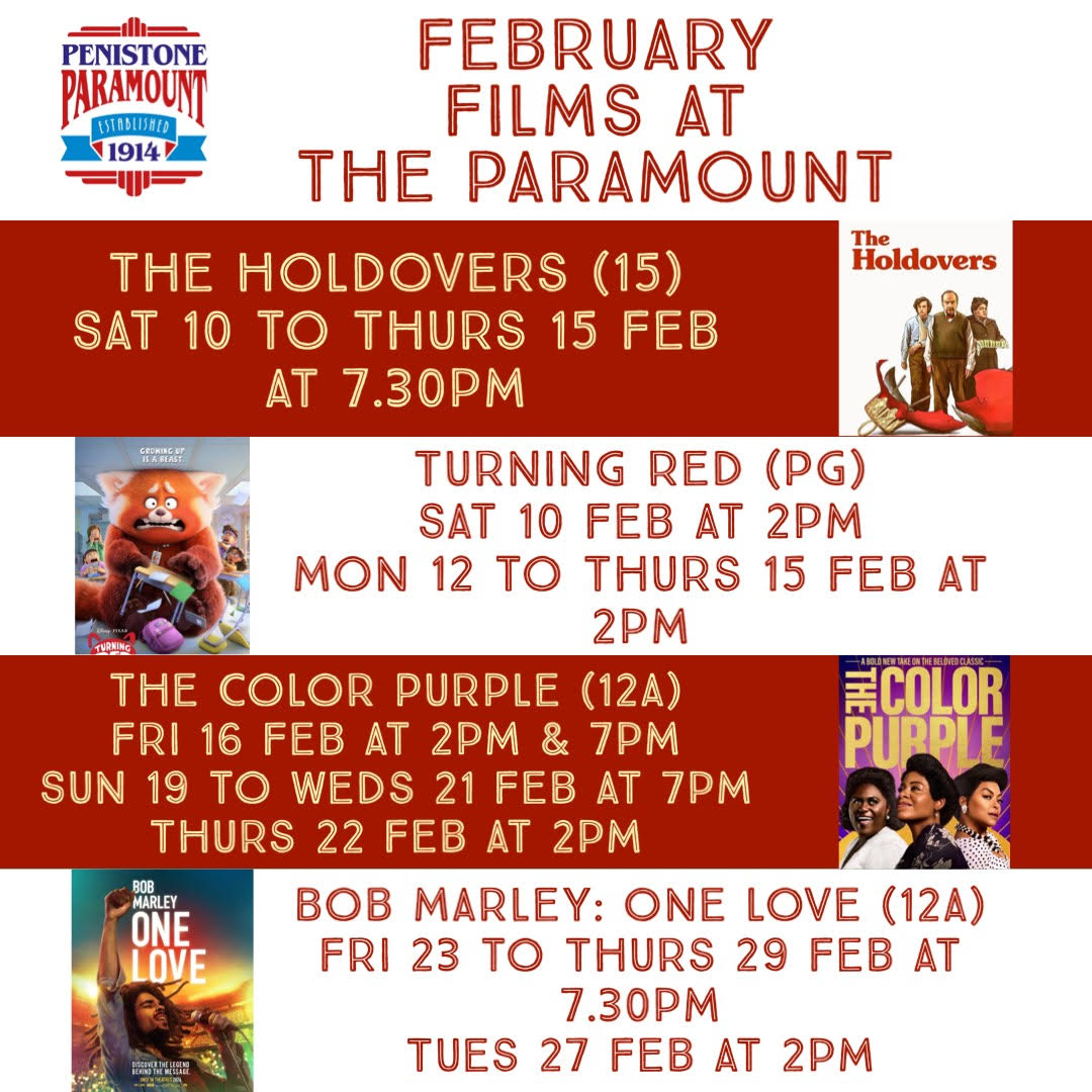 February films at the Paramount