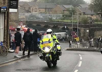 Cycle race comes through Penistone