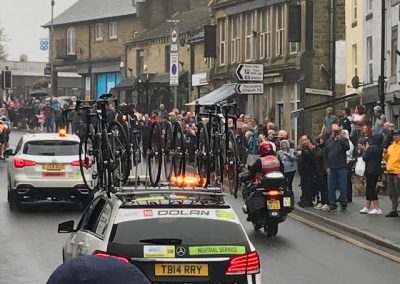 Cycle race comes through Penistone