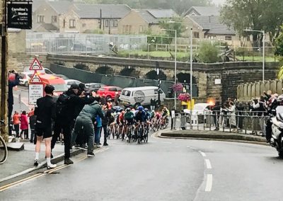 Cycle race comes through Penistone