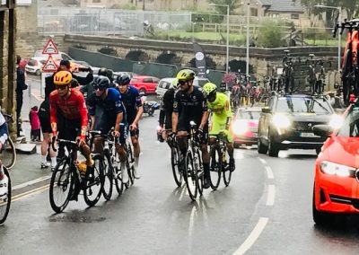 Cycle race comes through Penistone