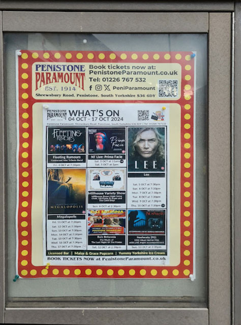 Paramount notice board