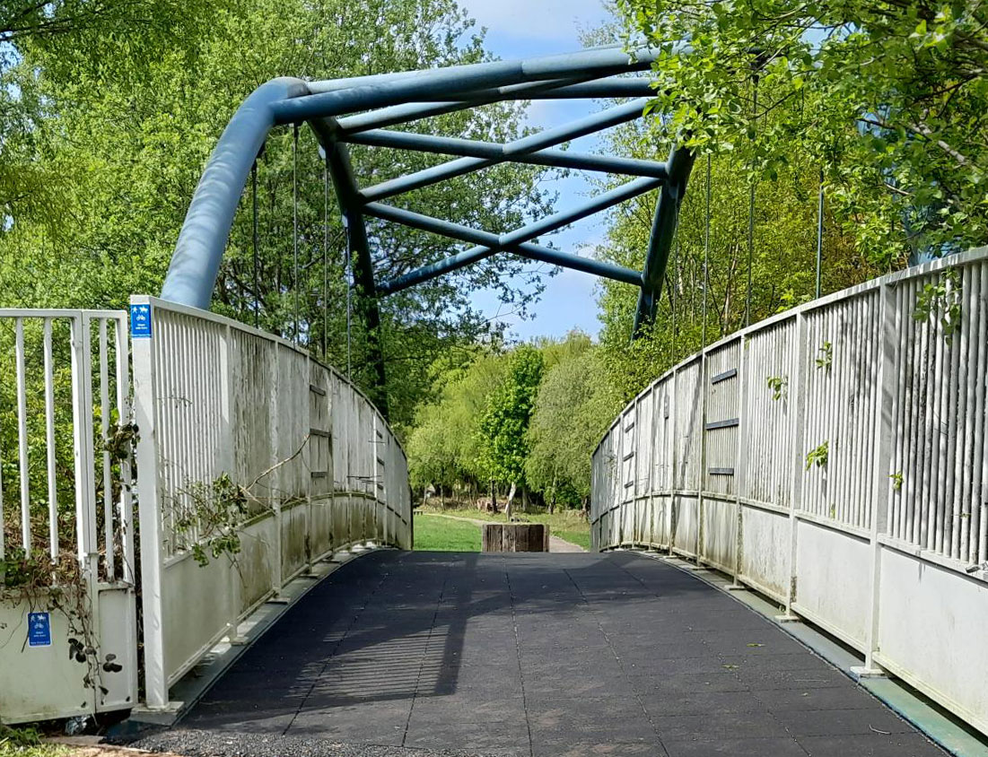 Bullhouse Bridge - repair works completed Bullhouse Bridge