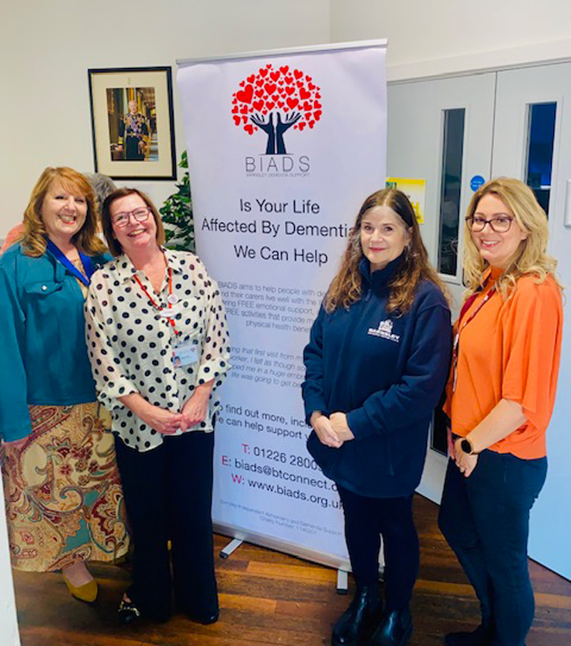 BIADS members with Mandy Lowe-Flello 