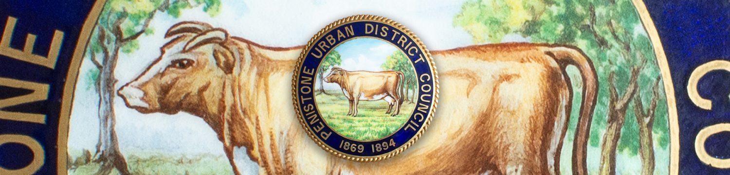 Penistone District Urban Council badge.